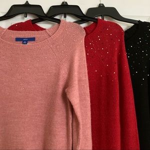 Apt. 9 Sparkle Sweaters!
